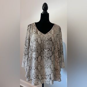 Snake Skin Blouse